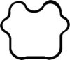 KHD 12161808 Gasket, cylinder head cover